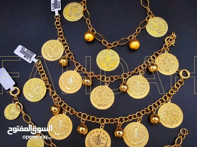 اساور ليرات ذهب خالص عيار 21