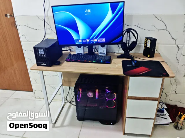 PC 4K 2K للبيع بسعر خيالي معالج وكرت Amd قطع متوافقة وقابلة للتطوير