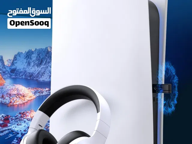 سماعة وايرلس كيمنك محيطية بإصدار أحدث  مخصصة للبلايستيشن 5 والحاسبة، صوت نقي وعزل ممتاز