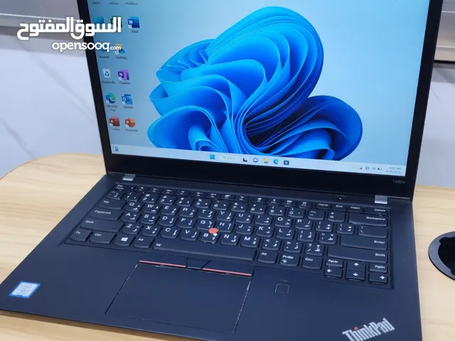 Lenovo Thinkpad T480s Processor i7 Genration 8th type c ports Full HD display Backlight keyboard