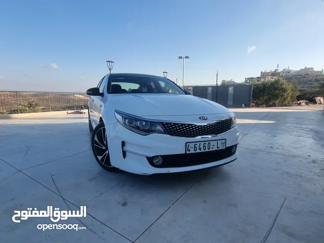 كيا K5 تيربو 1700cc موديل 2017 مع ترخيص وتأمين جديد
