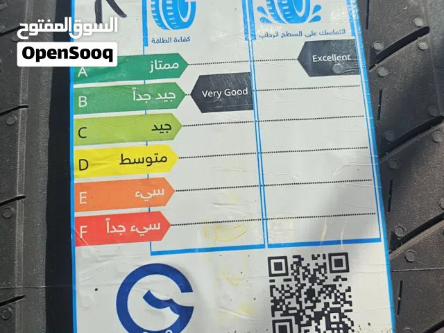 اطارات يوكوهاما جديده مستخدمه يوم واحد فقط مقاس 245/45/R19