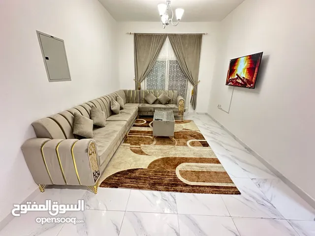 في عجمان بدوون عموولة للايجار شقة غرفة وصالة مفروش جديد شامل الفواتير بأرخص الأسعار 3800 درهم فقط