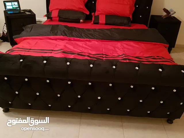 bed frame with bed sides