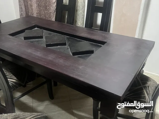 تربيزه سفرة 6 كراسي بحاله جيده