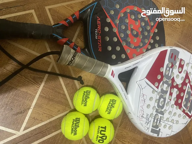 Padel with balls for only 25 kwd negotiable