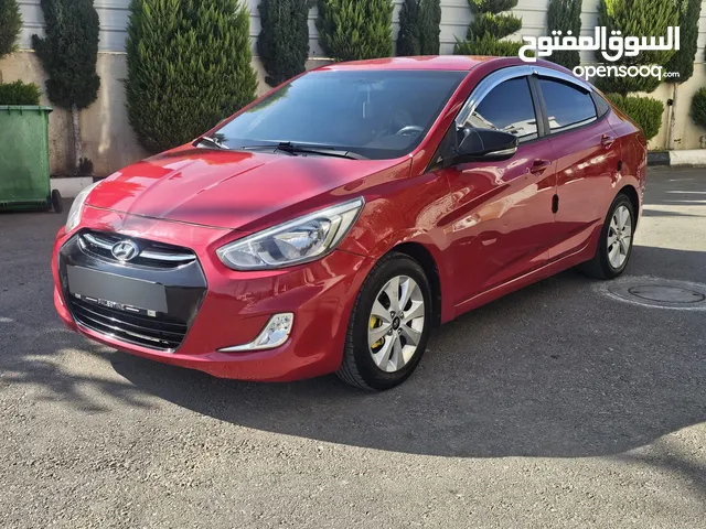 اكسنت 2016 اتمات 1.4 بالكرتووونة  حرررق عالكاااش فقط ترخيص 15