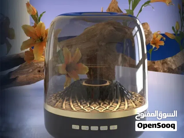 منظومة صوتية + إضاءة LED بالشحن