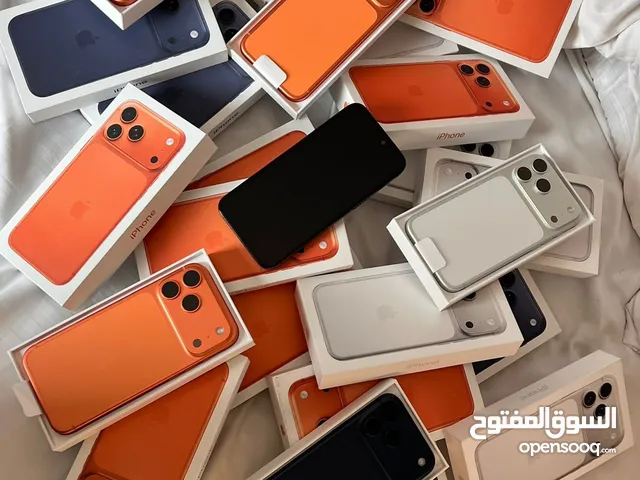 17 بروماكس 256 جيجا جديد نو اكتف مع كامل المرفقات لون الابيض والازرق