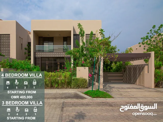 412 m2 4 Bedrooms Villa for Sale in Muscat Barr al Jissah