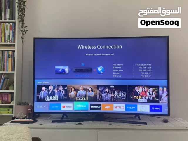 تلفزيون سمارت سامسونج 55 بوصة نظيف جدا