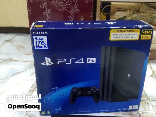 ps4 pro مهكر نضام 9.00 مستعمل اسبوعين