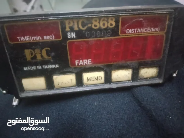 عداد تكسي شغال ولا فيه اشي