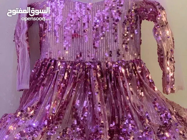 فستان اطفال يلبس اعمار من 3 سنوات الى 7 سنوات