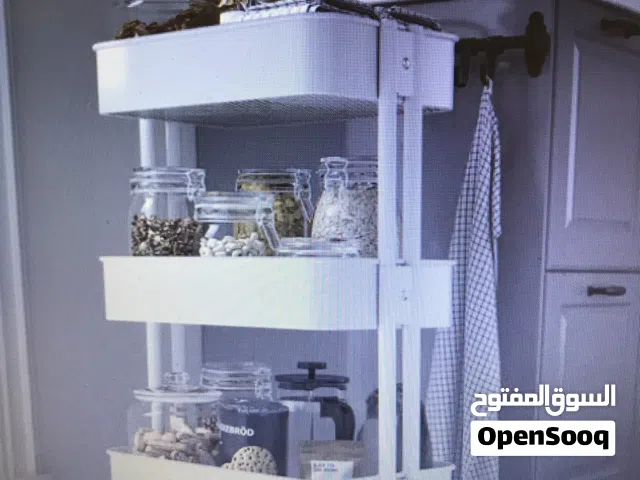 تروللي بأرفف