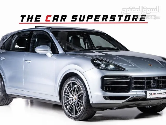 2020 - PORSCHE CAYENNE TURBO - AL NABOODA FULL SERVICE HISTORY - GCC