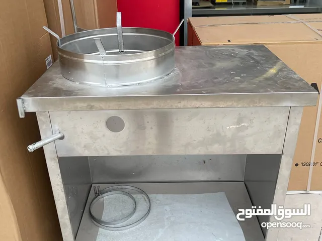 طاولة فلافل ستانلس مجلفن مع صاج