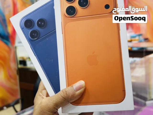 iPhone 17 Pro Max, 256gb Orange & Blue Arabic