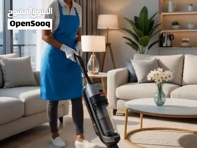 مكتب خدم موقت شهري بنات تنظيف ومطبخ