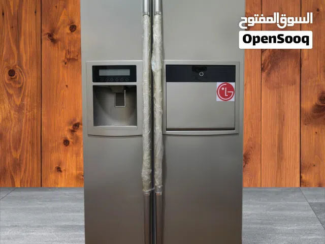 ثلاجة LG كوري أصلي  موديل GR-P247STG (سايد باي سايد – حجم كبير 641 لتر) بحااال الوكاااله