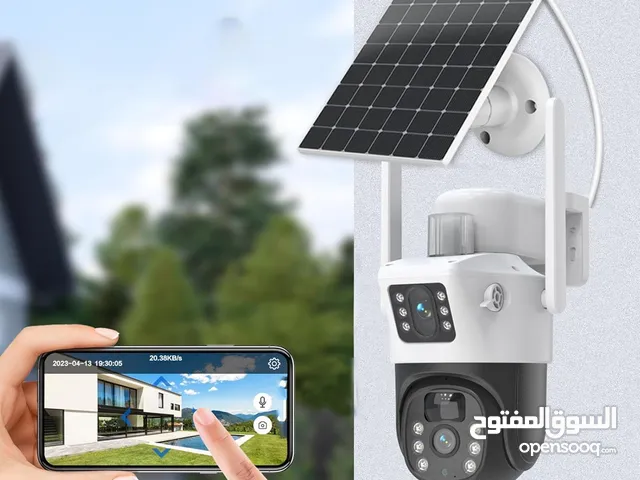 الجديد وصل وبدقة أعلى ومميزات اكتر 10MP لكل عدسه كاميرا الطاقة الشمسية الذكية V380 PRO عرض تخفيض