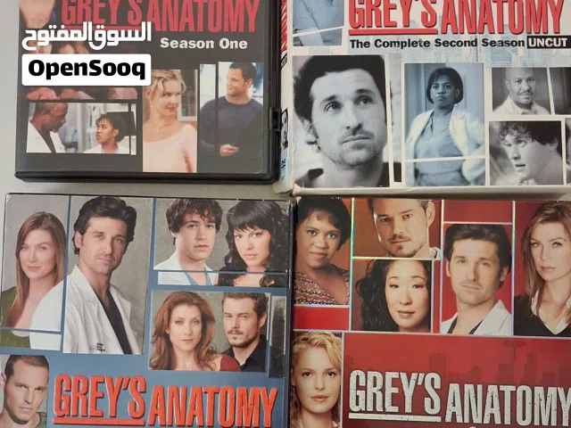 DVD - 4 seassons grey anatomy + 1 seasson Sex & the citi