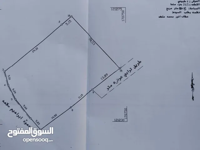 Mixed Use Land for Sale in Bethlehem Jabal Hindaza