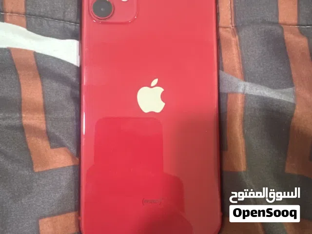 آيفون 11 أحمر 128 جيجا - نظيف جداً