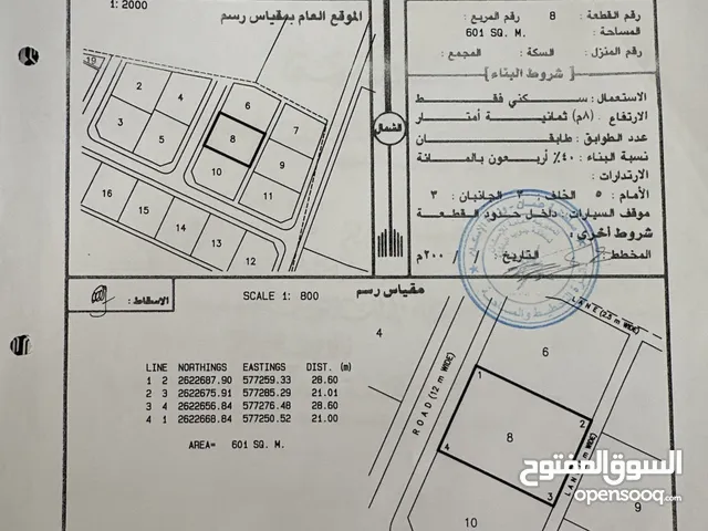 للبيع أرض في بركاء البله بجانب منازل قائمه بسعر مميز جدا