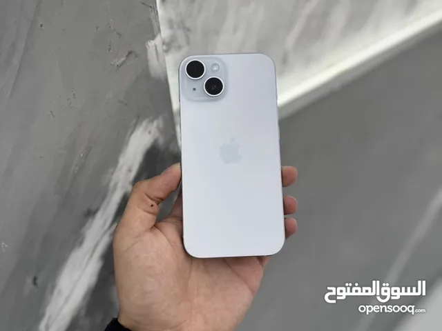 ايفون 15 128 جيجا لون ازرق او اسود مميز مستعمل وكالة بحالة الجديد نسبة البطارية 92/91%