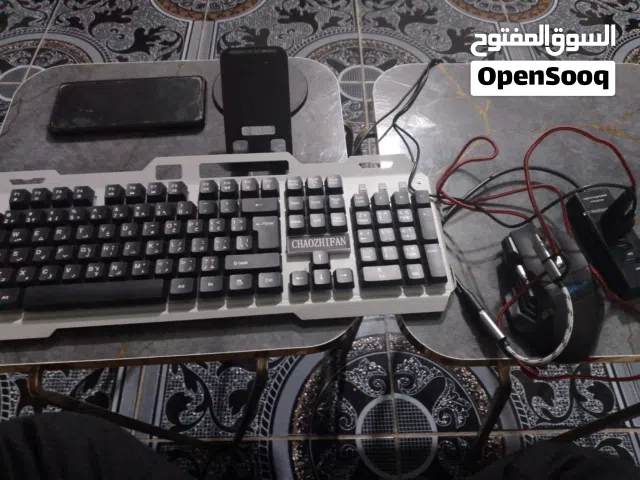 كيبورد + ماوس + موزع usp و otf مستعملات قليل