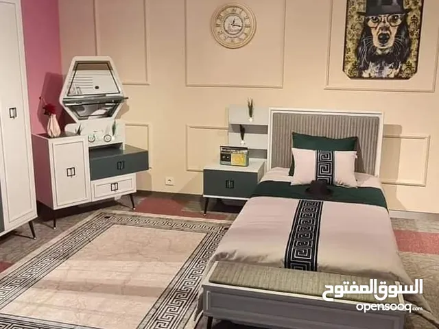 غرفه نوم شبابيه تفصيل خشب زان ولاتيه اسعر تبدأ من 450