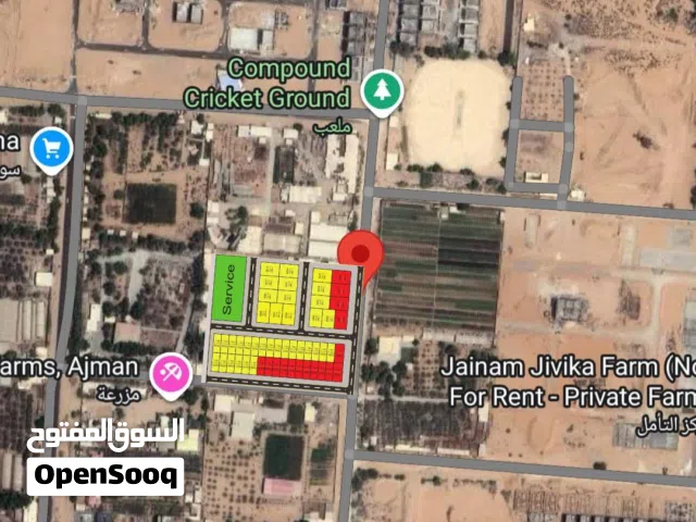 أراضي تاون هاوس و فلل مستقله للبيع بعجمان منطقة الحليو2 من المطور مباشر شامل رسوم التسجيل و التمليك