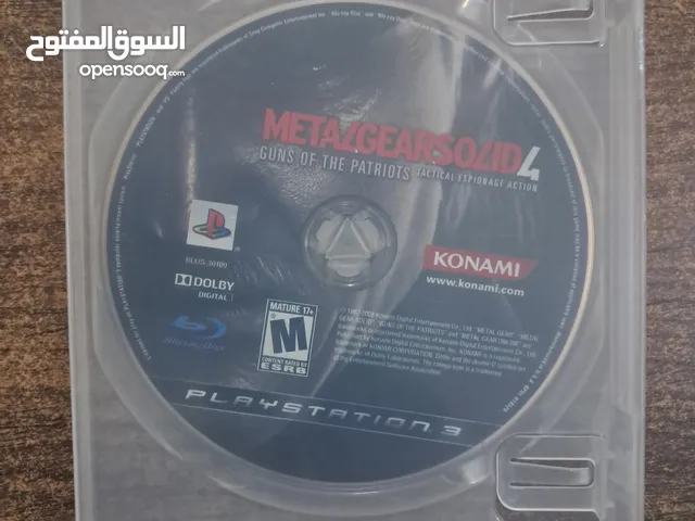 Metal gear solid 4 guns of patriots ps3 للبيع
