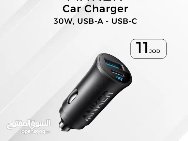 Anker Car Charger 35W شاحن أنكر لسيارة بقدرة 35 واط