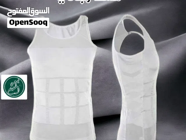 مشد رجالي من تميمه باللونين الأبيض والأسود
