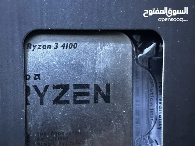 معالج رايزن 3 4100 مستعمل نضيف