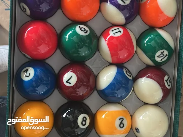 اكسسوارات بلياردو جميع المستلزمات متوفره أعلى الأصناف جوده وصناعه يوجد خدمة توصيل لجميع المحافظات