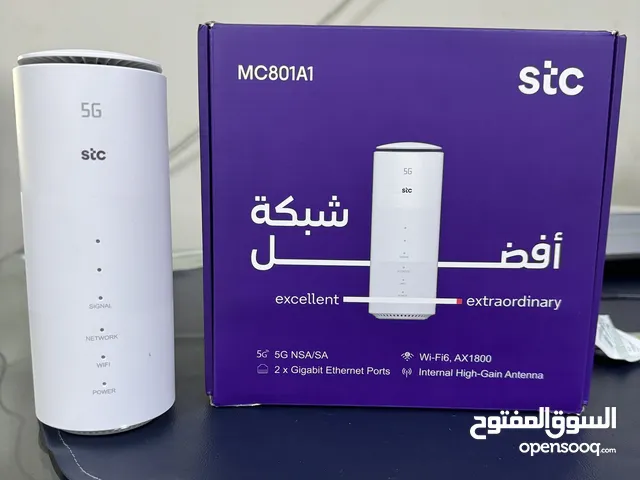 ZTE 5G CPE MC801A1 WiFi 6 Router from STC Support All network