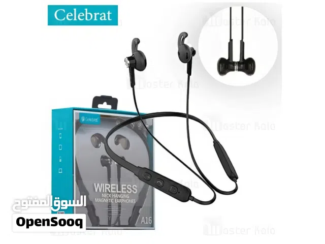 Celebrat Magnetic Wireless Headset Bluetooth Neckband