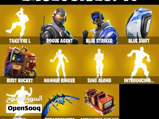 حساب فورت 13 سكن تيك ذا ال