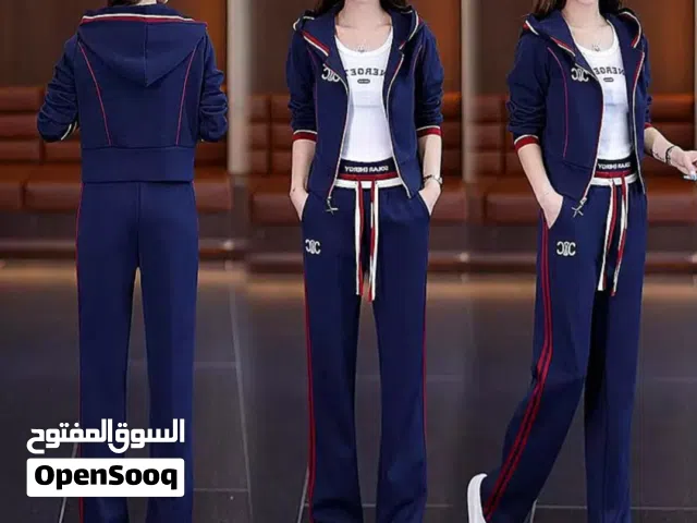 طقم رياضي أنيق CELINE - جاكيت بسحاب وبنطلون