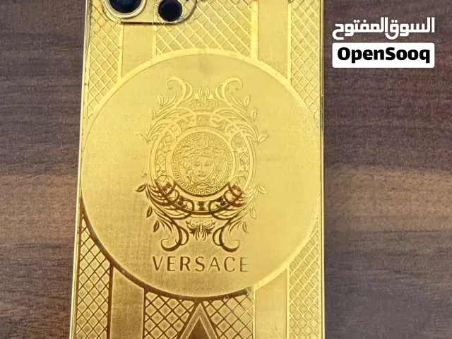 iPhone 12 Pro solid gold Versace