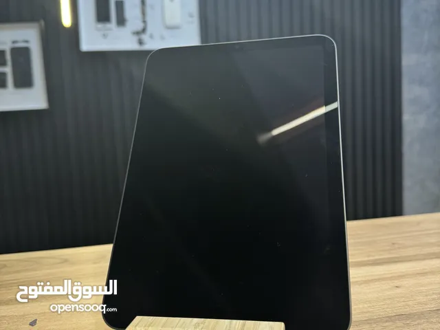 iPad mini 6 WiFi iPad mini 64GB iPad mini بطارية 100% iPad mini أسود iPad خفيف وسريع iPad mini تقسيط