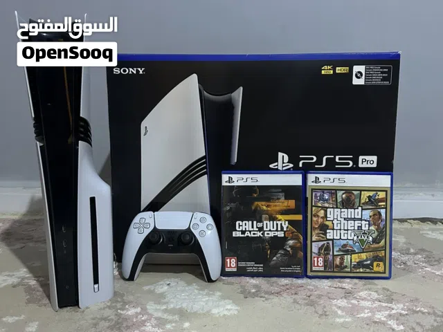 Ps5 pro مع مدخل cd