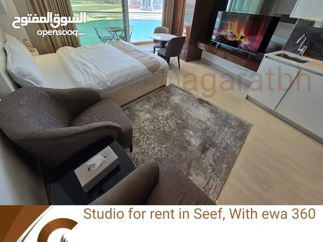 New furnished studio for rent, including electricity, with wonderful sea views, in Aspril Orchid Tow