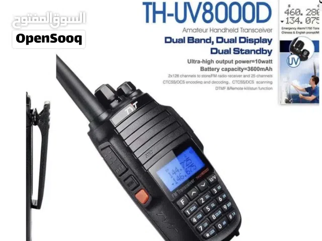 جهاز إرسال واستقبال FM جديد TYT TH-UV8000D 136-174/400-520MHz 10W - نطاق 16 كيلوهرتز