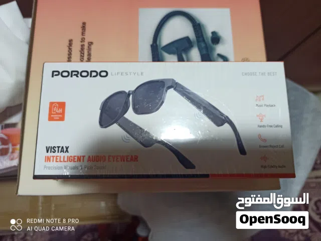 من أفضل نظارات حاليا ف السوق بها سماعه بلوتوث تقدر تكلم ع راحتك و أنت لابس نظاره بأمانة نظاره خياليه