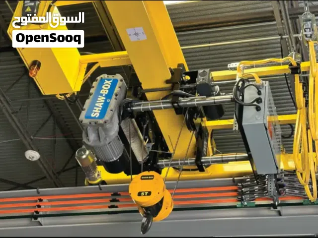 كرين جسري ومنظومة هايدروليك Overhead Crane and Hydraulic System Services