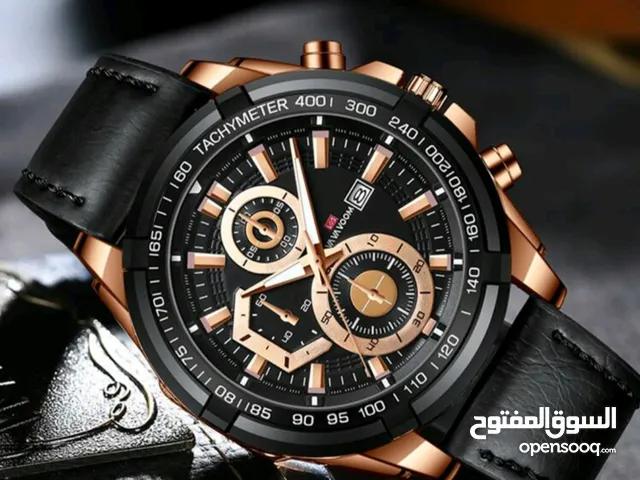 ساعة رياضية للرجال بنمط فيتنس. شاهد الوصف: